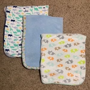 Baby Blankets - Set of 3